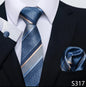EXPROTAS Tie Pocket Square 8cm Wedding Formal Men’s Accessories
