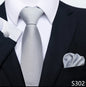 EXPROTAS Tie Pocket Square 8cm Wedding Formal Men’s Accessories