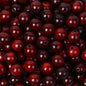 200Pcs Dark Brown Round Wooden Beads 6/8/10/12mm Loose Spacer for Jewellery