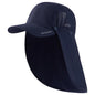 BASSDASH UPF 50+ Fishing Hat Foldable Cap with Removable Neck Flap
