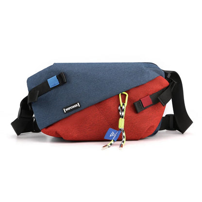 High Quality Nylon Panelled Waist Packs 2024 New Brand Unisex Chest Pack Casual Outdoor Travel Crossbody Bag Men Wasit Belt Bags-EXPROTAS