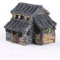 1PCS Mini House Model Resin Ornament for Garden Landscaping Decor
