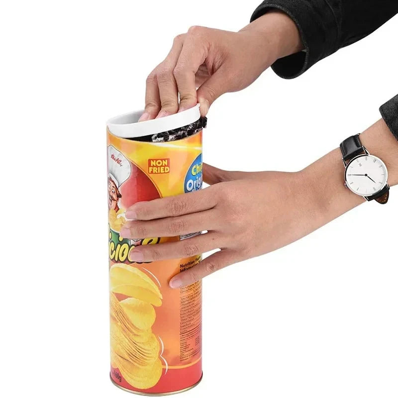 Potato Chip Snake Jump Magic Toy April Fool Stage Trick Prank Gag