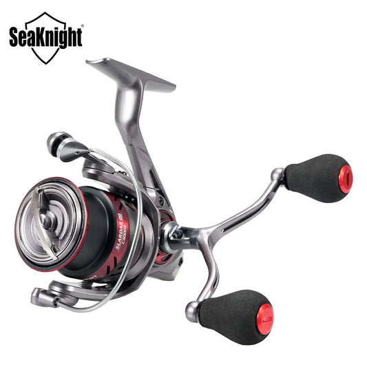 Dual-handle Spinning Reel 5.2:1 Saltwater Fishing Gear 3000 Series 228g