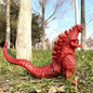 24cm Red Lotus Godzilla Action Figure Mecha King of Monsters Collectible