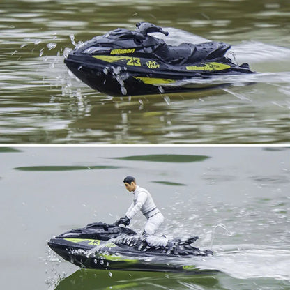 UDI023 RC Speedboat 2.4G Jet Spray RC Boat Remote Control Ship Waterproof Self-Righting LED Lights RTR High-Speed Models Toys-EXPROTAS