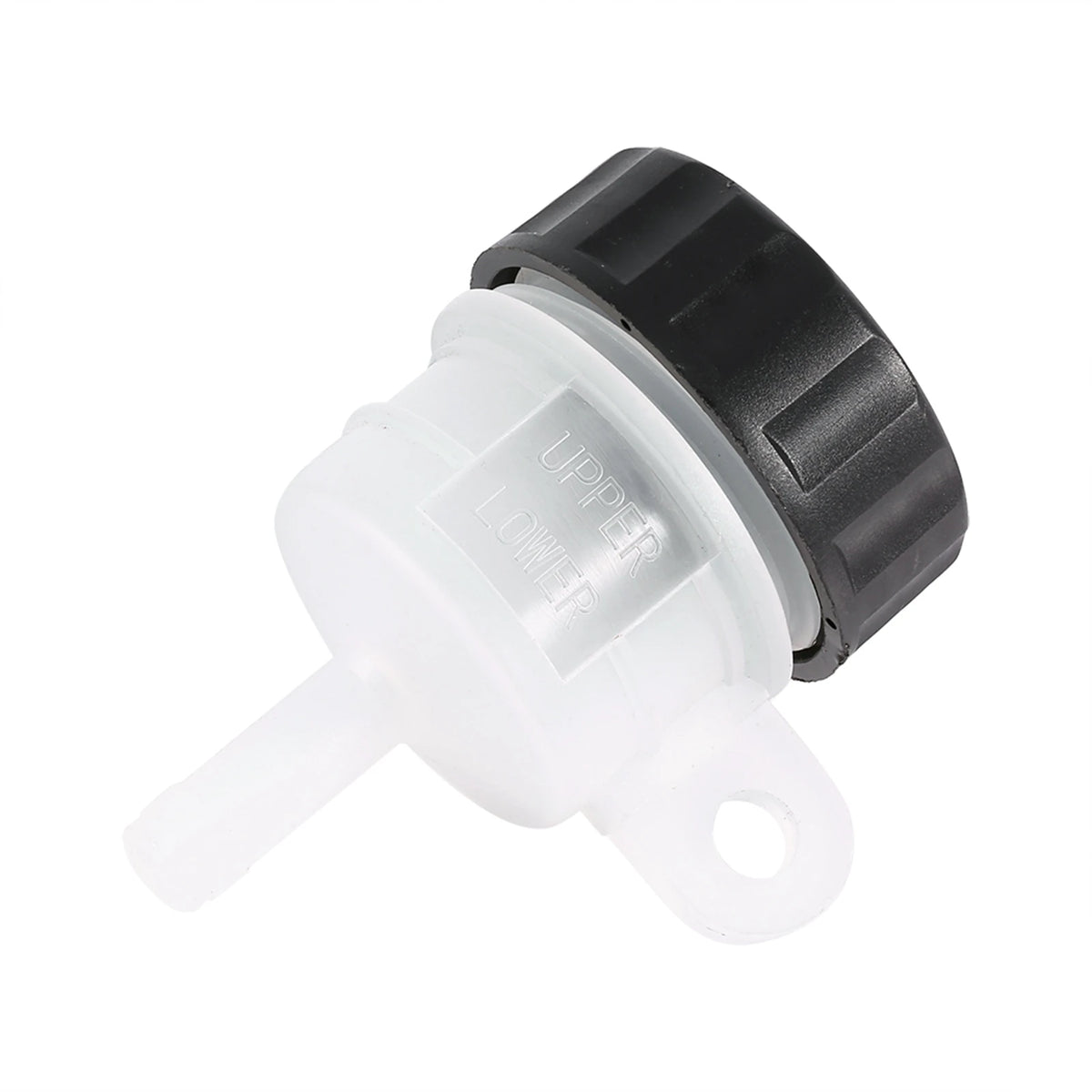 Motorcycle Foot Rear Brake Master Cylinder Fluid Bottle Oil Reservoir Tank