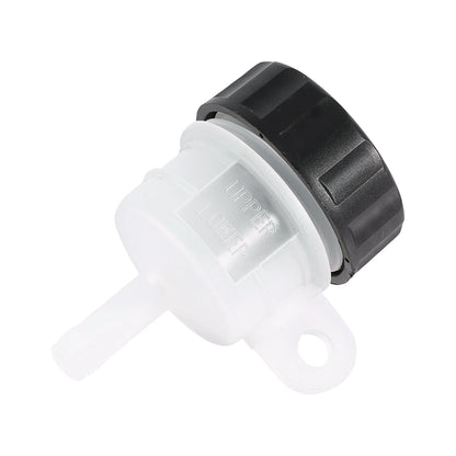 Motorcycle Foot Rear Brake Master Cylinder Fluid Bottle Oil Reservoir Tank