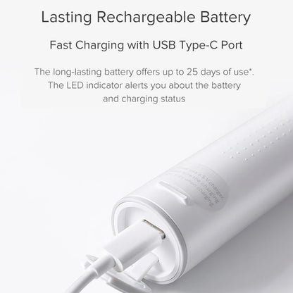 XIAOMI MIJIA T300 Electric Toothbrush  IPX7 Waterproof Smart Sonic Brush Ultrasonic Whitening Teeth Tooth Brush For Toothbrushes-EXPROTAS