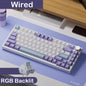 Wireless Mechanical Keyboard Ajazz AK820 RGB Bluetooth 5.1 USB-C Wired
