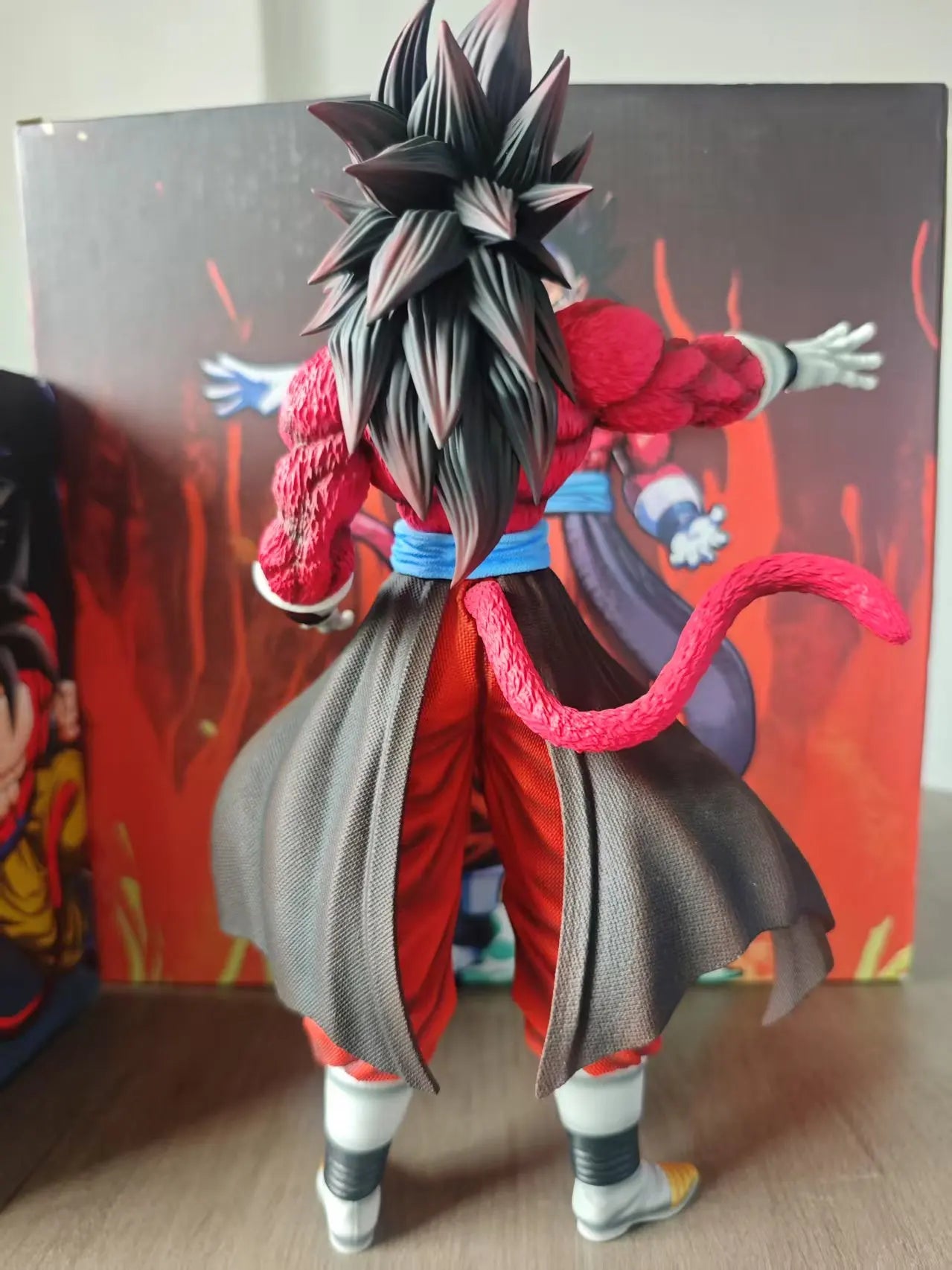 Dragon Ball Heroes Xeno Vegito SSJ4 Figure PVC Anime Statue Model Toy