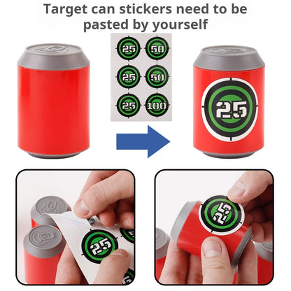 Kids Montessori Sticky Ball Dartboard Slingshot Target Educational Game