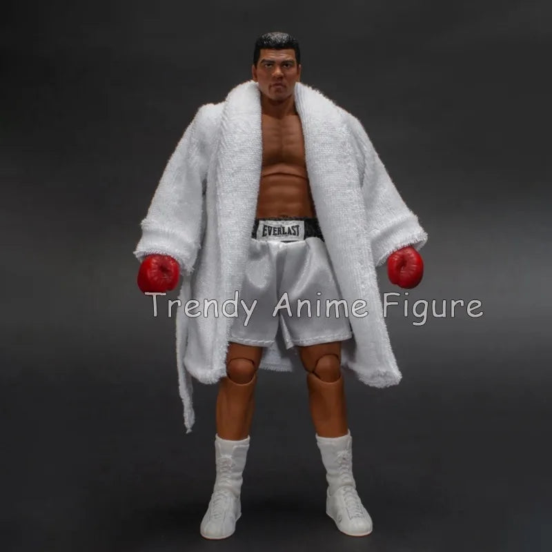 Fighting Champion Action Figure 18cm ST Boxing Champion Gold Belt Tyson Movable Toys Ornaments PVC Figures Collection Model-EXPROTAS