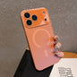 Large Window MagSafe Case for iPhone 12-17 Air Pro Max Camera Glass Cover