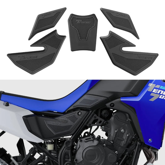 For Yamaha Tenere 700 Tank Pad Knee Grip Protector Decal Set 2025
