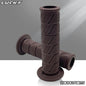 Retro Motorcycle Handlebar Grips 7/8" 22mm 24mm Vintage Cafe Racer Rubber Parts