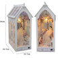 DIY Wooden Book Nook Mini Dollhouse 3D Puzzle Kit Bookshelf Insert Decor Gift - EXPROTAS