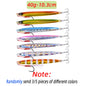 5Pcs Saltwater Fishing Metal Jig Lures 7G-60G Shore Casting Tackle