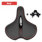 Comfort Wide Bicycle Seat Replacement Bike Saddle for Men Women Indoor Outdoor