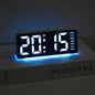 Mood Light Digital Alarm Clock USB LED Snooze Temperature Display 12/24H