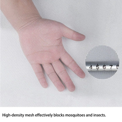 DIY Pet-Proof Window Screen Mesh Insect Resistant Net for Balcony/Garden