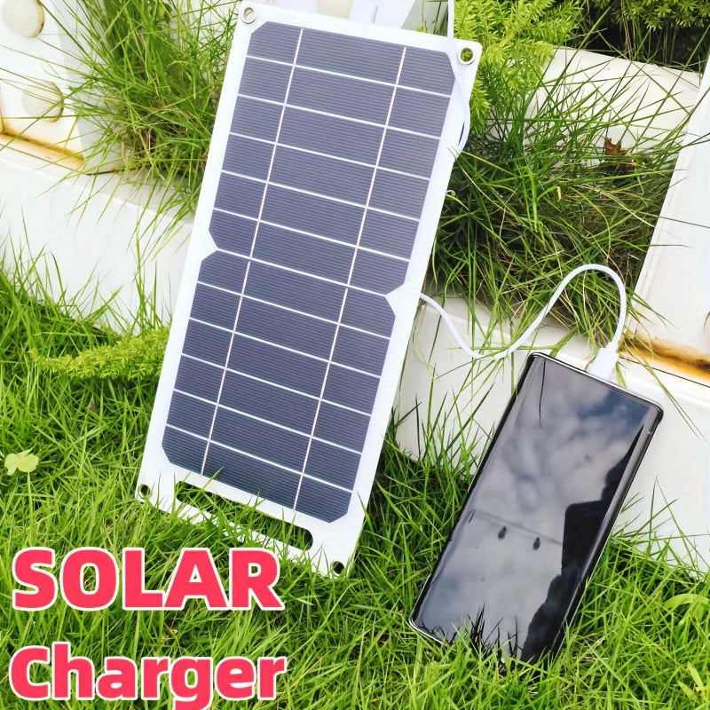 30W Portable Solar Panel 5V USB Charger for Phone Power Bank Camping RV