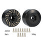 Brass 12mm Hex Wheel Weights Brake Disc Adapters for 1.9 2.2 RC Crawler