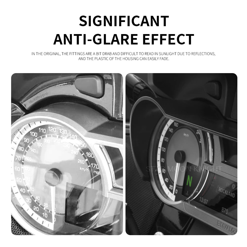 Motorcycle Instrument Sun Visor Cover Guard for BMW R1250RT R1200RT K1600GTL