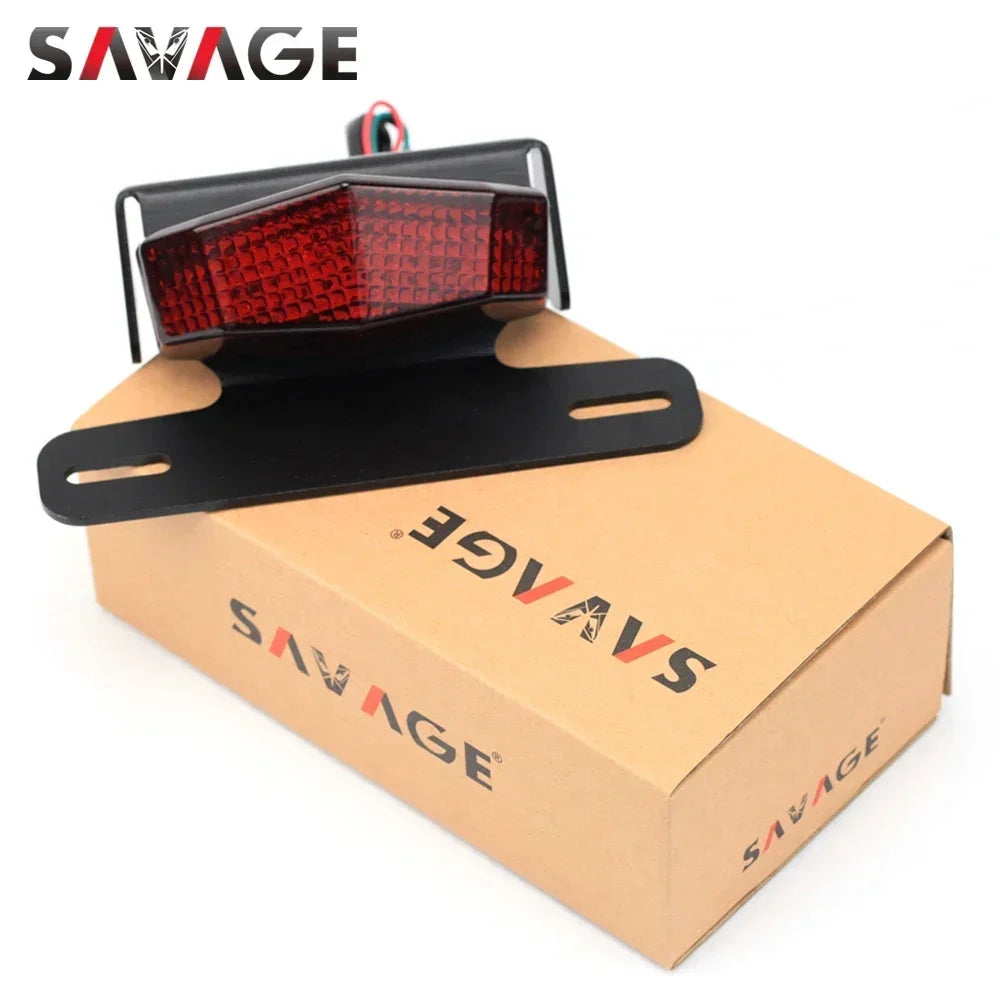 Motorcycle License Plate Holder LED Light For SUZUKI DRZ400SM DRZ400 SM/S/E DRZ DRZ400S Tail Tidy Motorcycle Fender Eliminator-EXPROTAS