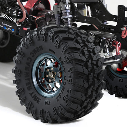 4PCS Beadlock RC Wheel Rims 2.2" for 1/10 Crawler SCX10 TRX4 TRX6