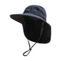 Outdoor UV Protection Hat Unisex Quick Dry Fishing Neck Flap Hiking Cap