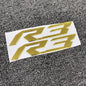 Motorcycle 3D Emblem Badge Decal Tank Wheel Sticker Soft Reflective Decal R1 R3 R6 Sticker For Yamaha YZF-R6 Fairing Body Decals-EXPROTAS