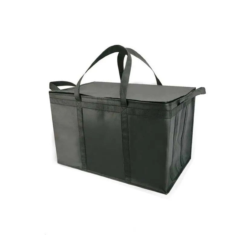 Pizza Delivery Bag Insulated Waterproof Large Capacity Portable Easy Clean