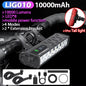 NEWBOLER Bicycle Front Headlight 10000 Lumen 10000mAh USB Rechargeable MTB Road - EXPROTAS