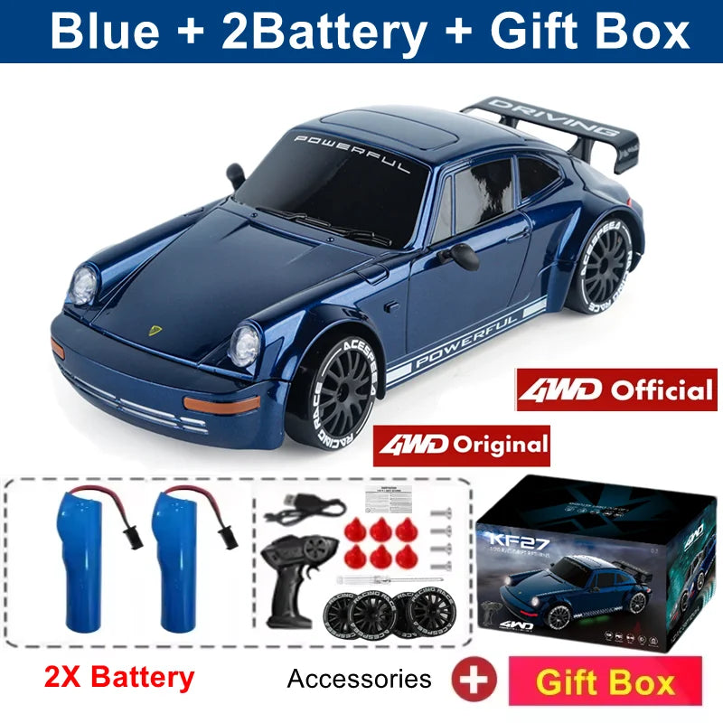 4WD Drift Car Remote Control RC Racing Truck 4x4 GTRPRO Toy for Kids Adults