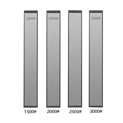 4PCS Diamond Stone Whetstone Bar Knife Sharpener Scissors Razor Polished Kitchen Knife