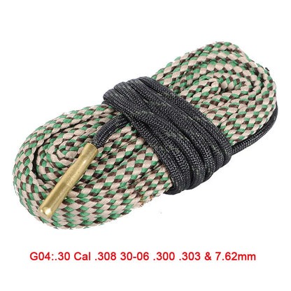 Rope Bore Cleaner for Rifle Shotgun 12GA 5.56mm 7.62mm Gun Cleaning Supplies