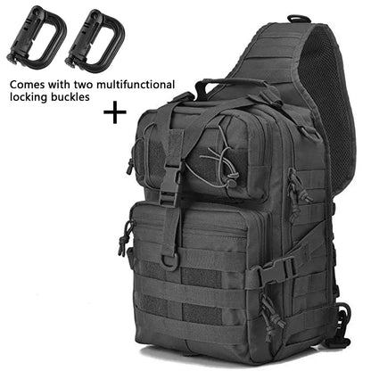 Large Chest Bag Outdoor Waterproof Crossbody Photography Camouflage