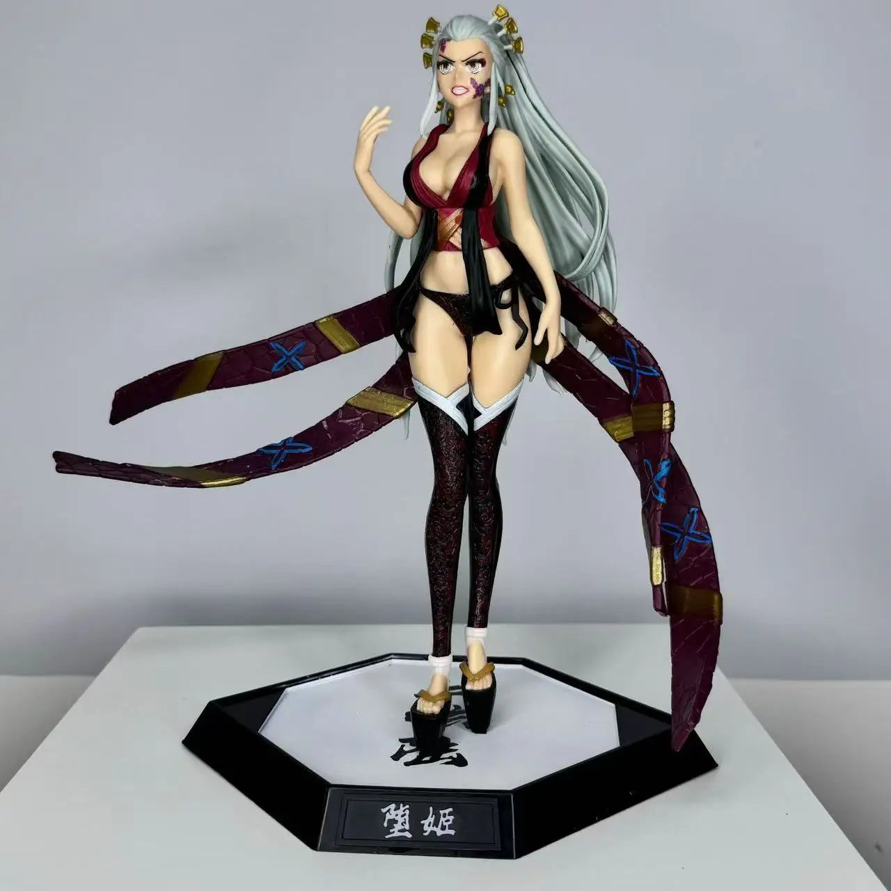 Demon Slayer Figure Set Daki Gyutaro Kokushibo Yoriichi Douma Inosuke