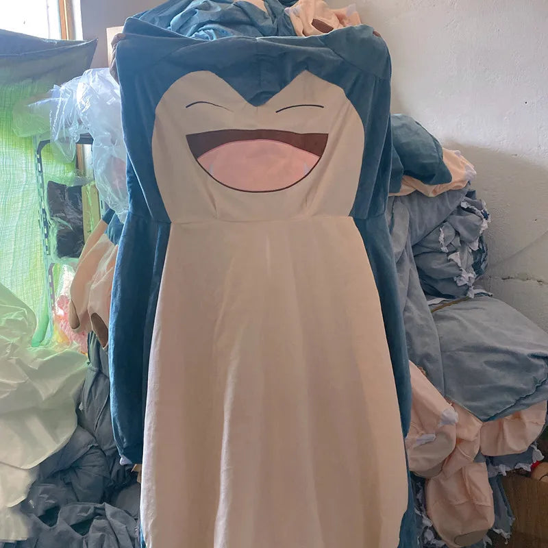 200/150cm Giant Snorlax Plush Pokemon Plush Toys Kawaii Soft Snorlax Leather Shell Plushie NO Filling Pillow Gifts for Children-EXPROTAS