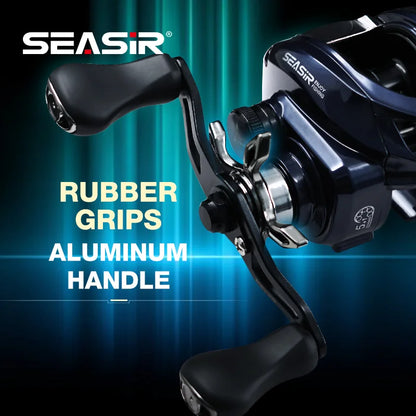 Baitcasting Reel 149g 7.0:1 Seasir Vortex 5+1BB 8kg Drag Fresh Saltwater