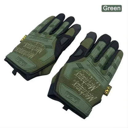 Full Finger Gloves Black Protective Work Cycling Mittens 1 Pair EXPROTAS