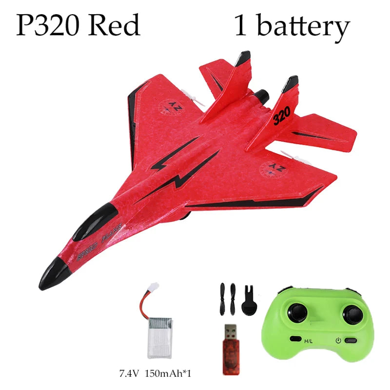 Glider RC 2CH Remote Control Aircraft Toy Outdoor Kids Foam