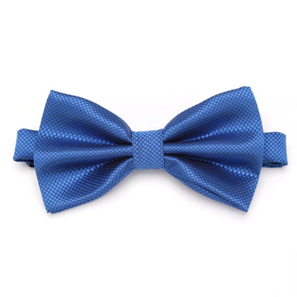 Bow Tie Solid Color Adjustable Wedding Party Ties for Men Women