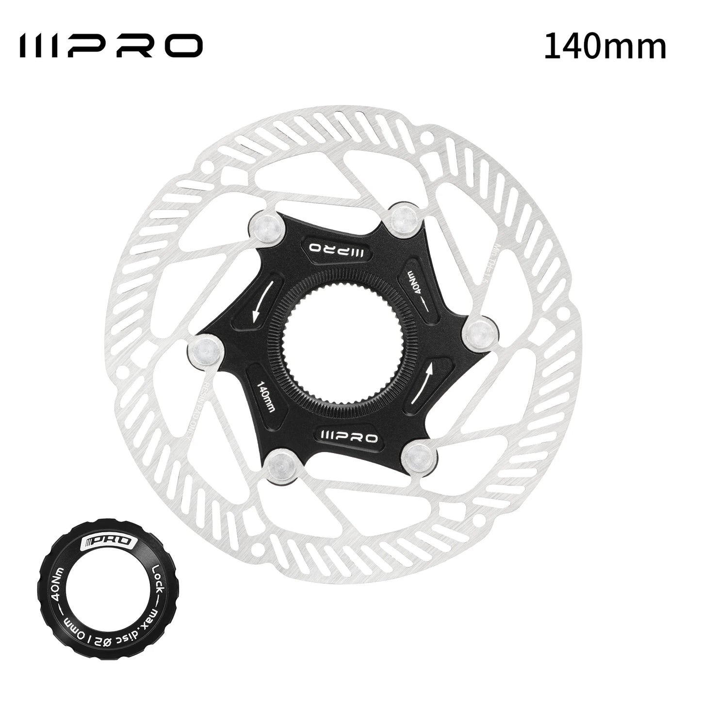 SNAIL Floating Disc Rotor 160/180/203mm 6-Bolt MTB Bicycle Brake Rotor