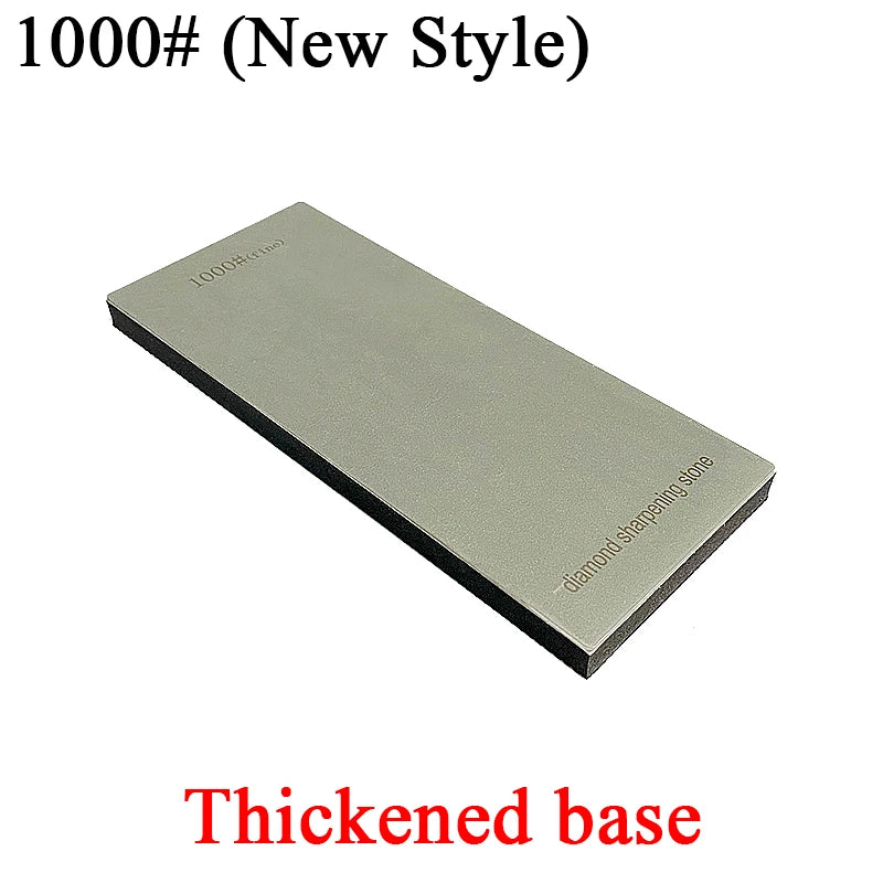 Diamond Knife Sharpening System 15° Whetstone Tool w/ Non-Slip Base