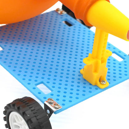 Balloon Powered Car 3D Puzzle Science Experiment Toy for Kids DIY Racer