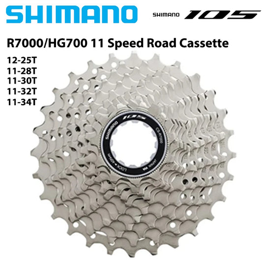 Shimano CS-HG700-11 11-Speed Road Cassette 11-28T to 11-34T (105 R7000 Compatible)