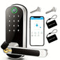 Smart Fingerprint Door Lock App Remote Control Keyless WIFI Digital Touchscreen Lock NFC IP67 Waterproof with 2 IC Cards-EXPROTAS