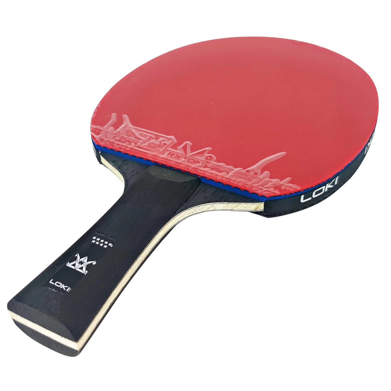 Loki E-Series Table Tennis Racket Professional Carbon Blade Ping Pong Racket Paddle High Elastic Rubber-EXPROTAS
